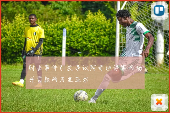 肘击事件引发争议阿奇迪停赛两场并罚款两万里亚尔