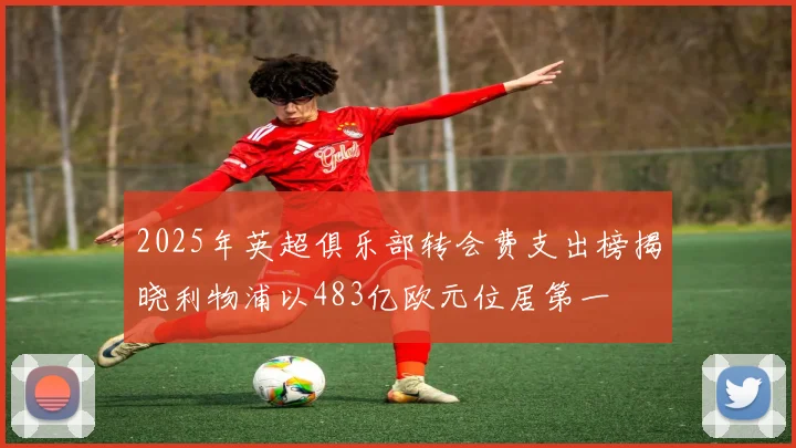 2025年英超俱乐部转会费支出榜揭晓利物浦以483亿欧元位居第一